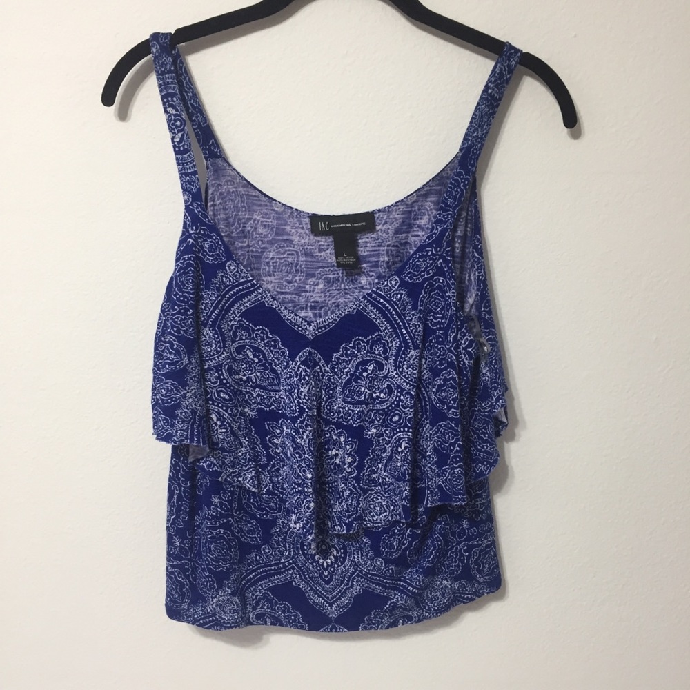 INC Country Crop Top Tank